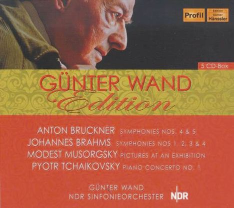 Günter Wand-Edition, 5 CDs