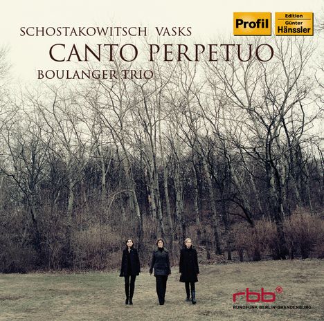 Boulanger Trio - Canto Perpetuo, CD