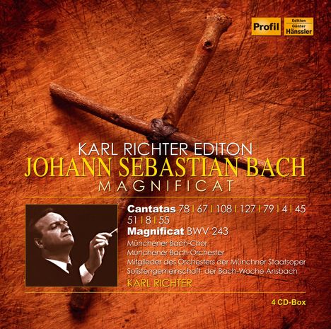 Karl Richter Edition - Johann Sebastian Bach, 4 CDs