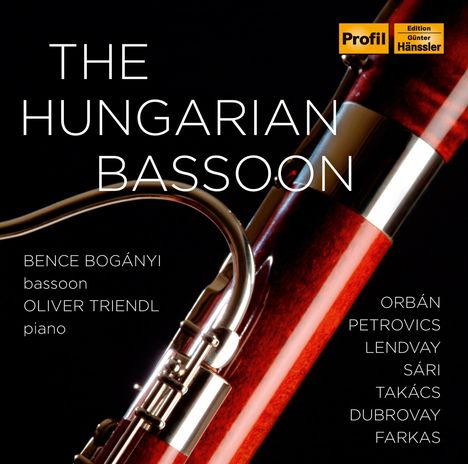 Musik für Fagott &amp; Klavier "The Hungarian Bassoon", CD