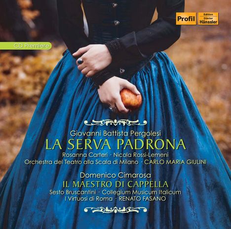 Giovanni Battista Pergolesi (1710-1736): La Serva Padrona ("Die Magd als Herrin"), CD