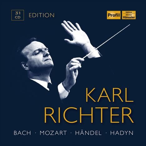 Die Karl Richter Edition (Profil), 31 CDs