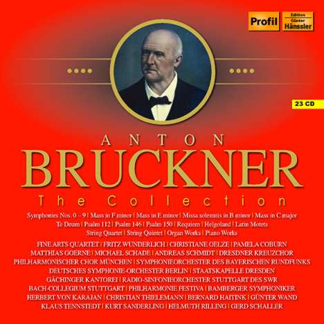 Anton Bruckner (1824-1896): Anton Bruckner - The Collection (Ausgabe 2017), 23 CDs