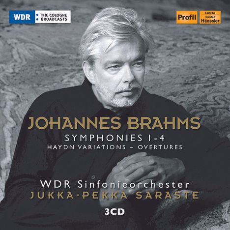 Johannes Brahms (1833-1897): Symphonien Nr.1-4, 3 CDs