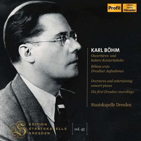 Karl Böhm dirigiert die Staatskapelle Dresden, 2 CDs