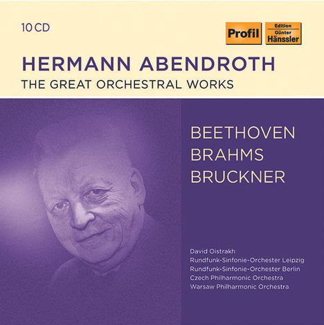 Hermann Abendroth - The Great Orchestral Works, 10 CDs