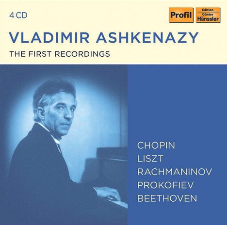 Vladimir Ashkenazy - The First Recordings, 4 CDs