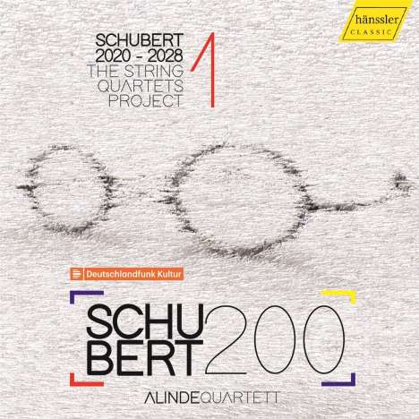 Franz Schubert (1797-1828): Schubert 2020-2028 - The String Quartets Project 1, CD