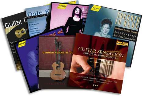 Gitarrenmusik von Barock bis zur Moderne (9 CD-Set exklusiv für jpc), CD