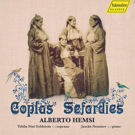 Alberto Hemsi (1898-1975): Liederzyklus "Coplas Sefardies" (Gesamtaufnahme), 3 CDs