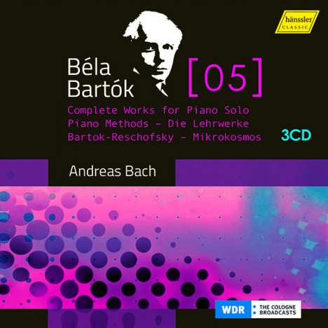 Bela Bartok (1881-1945): Das Klavierwerk Vol. 5 - Die Lehrwerke, 3 CDs