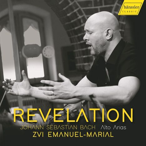 Zvi Emanuel-Marial - Revelation (Bach Alto Arias), CD