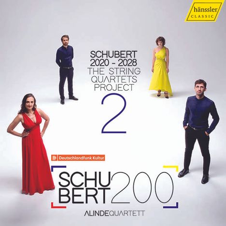 Franz Schubert (1797-1828): Schubert 2020-2028 - The String Quartets Project 2, CD
