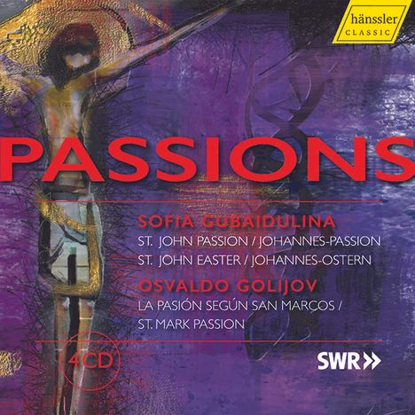 Passions - Werke von Sofia Gubaidulina &amp; Osvaldo Golijov, 4 CDs