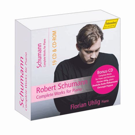 Robert Schumann (1810-1856): Sämtliche Klavierwerke (Florian Uhlig), 19 CDs