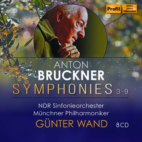Anton Bruckner (1824-1896): Symphonien Nr.3-9, 8 CDs