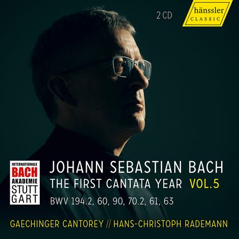 Johann Sebastian Bach (1685-1750): Vision.Bach 5 - Kantaten von der Orgelweihe zu Störmthal (2. November) bis zum 1. Weihnachtsfeiertag des 1.Leipziger Jahrgangs 1723, 2 CDs