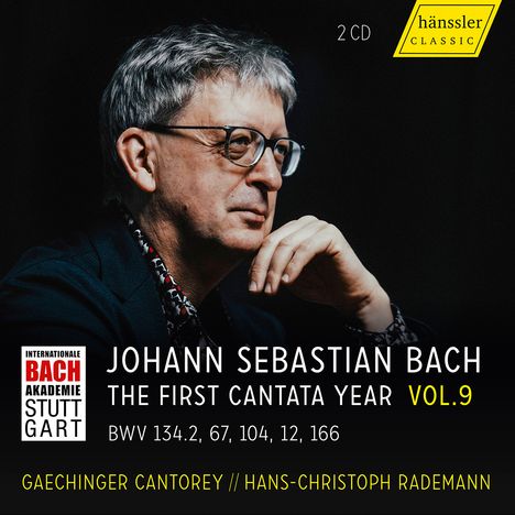 Johann Sebastian Bach (1685-1750): Vision.Bach 9 - Kantaten vom 3.Ostertag bis Sonntag Cantate des 1.Leipziger Jahrgangs, 2 CDs