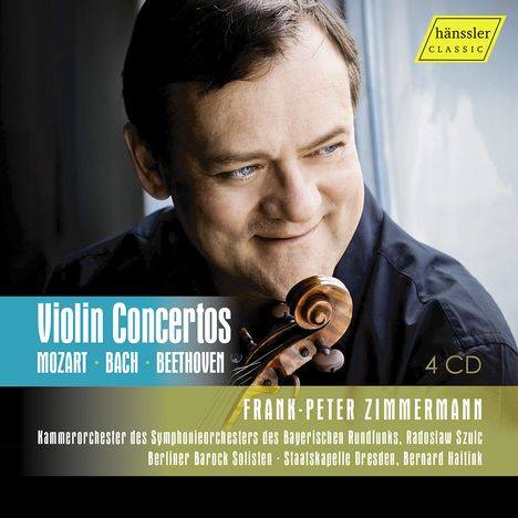 Frank-Peter Zimmermann - Violin Concertos, 4 CDs