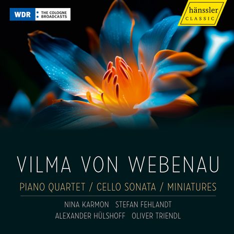 Vilma von Webenau (1875-1953): Klavierquartett e-moll, CD