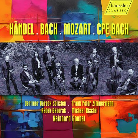 Berliner Barock Solisten - Händel / Bach / Mozart / CPE Bach, 6 CDs