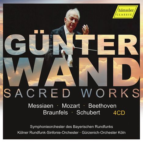 Günter Wand - Sacred Works, 4 CDs