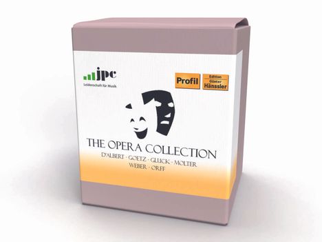 The Opera Collection - d'Albert,Goetz,Gluck,Molter,Weber,Orff (Exklusiv-Set für jpc), 12 CDs