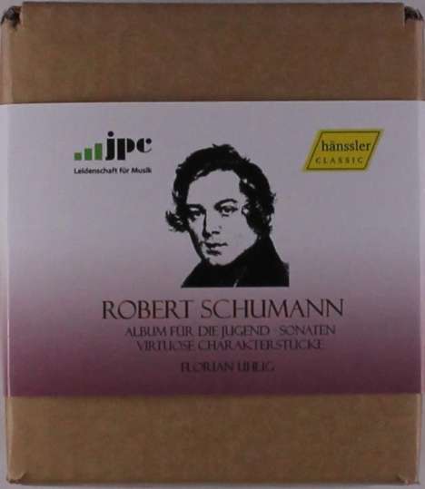 Robert Schumann (1810-1856): Florian Uhlig spielt Schumann, 6 CDs