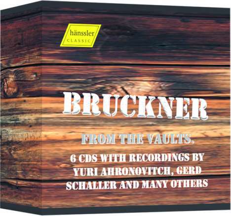 Anton Bruckner (1824-1896): Symphonien Nr.4,7-9 (Exklusiv-Set für jpc), 6 CDs