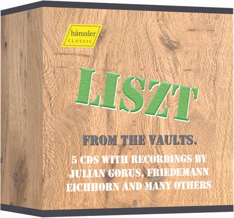 Franz Liszt (1811-1886): Werke für Violine &amp; Klavier &amp; Klavierwerke (Komplett-Set exklusiv für jpc), 6 CDs