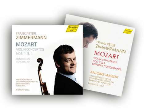 Wolfgang Amadeus Mozart (1756-1791): Violinkonzerte Nr.1-5 (Exklusiv-Set für jpc), 2 CDs