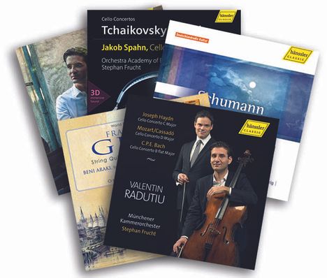 Cellobundle Hänssler/Profil-Edition - 5 besondere Einspielungen (Exklusiv-Set für jpc), 5 CDs