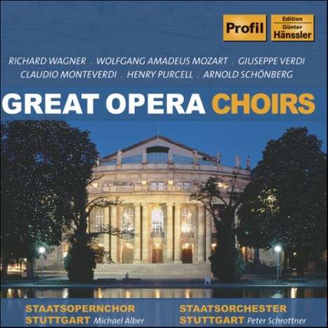 Staatsopernchor Stuttgart - Große Opernchöre, CD