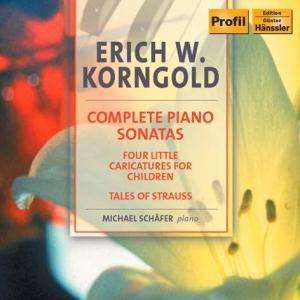 Erich Wolfgang Korngold (1897-1957): Klaviersonaten Nr.1-3, CD