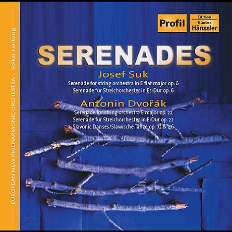 Josef Suk (1874-1935): Serenade für Streicher op.6, CD