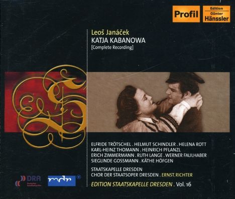 Leos Janacek (1854-1928): Katya Kabanova (in dt.Spr.), 2 CDs