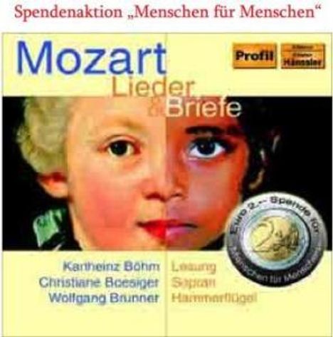 Wolfgang Amadeus Mozart (1756-1791): Lieder &amp; Briefe, CD