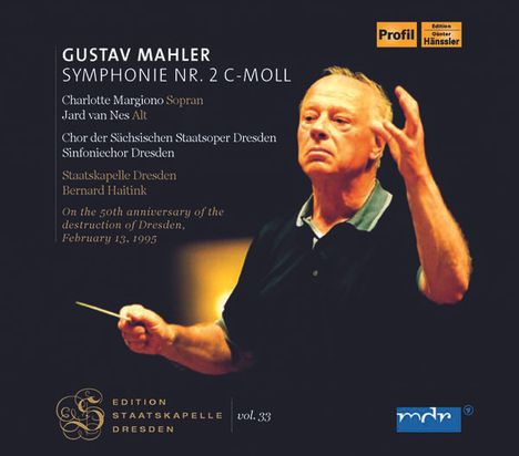 Gustav Mahler (1860-1911): Symphonie Nr.2, 2 CDs