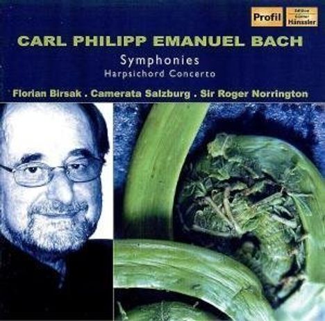 Carl Philipp Emanuel Bach (1714-1788): Symphonien Wq.173,179,182 Nr.1 &amp; 6, CD