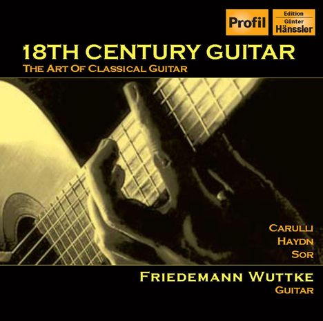 Friedemann Wuttke - 18th Century Guitar, CD
