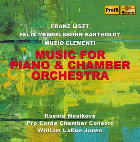 Musik für Klavier &amp; Kammerorchester, CD