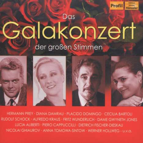 Das Galakonzert der großen Stimmen, 2 CDs