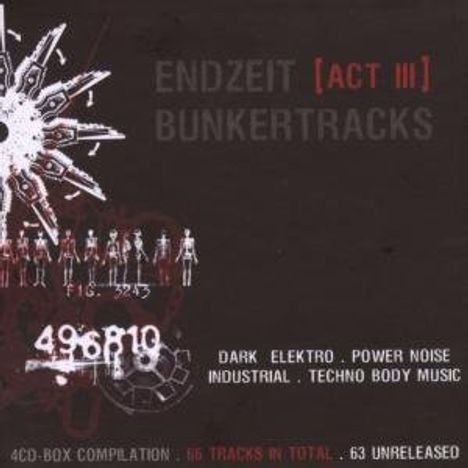 Endzeit Bunkertracks (Act III), 4 CDs