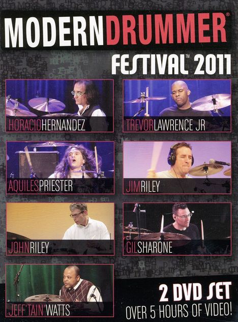 Modern Drummer Festival 2011, Noten