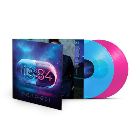 Dero Goi (Stephan Musiol): 1984 (Trans Cyan &amp; Magenta Vinyl), 2 LPs