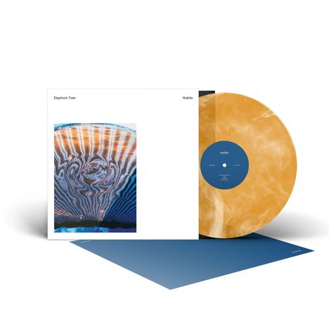 Elephant Tree: Habits (Orange/White Marble Vinyl), LP