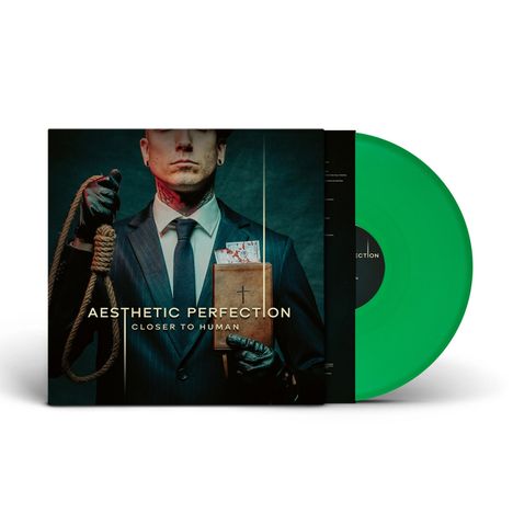 Aesthetic Perfection: Closer To Human (Light Green Transparent), LP