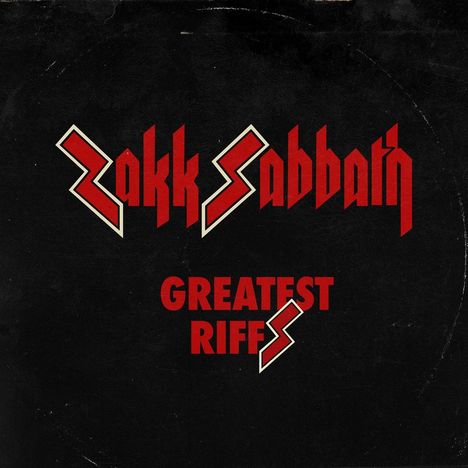Zakk Sabbath: Greatest Riffs, CD