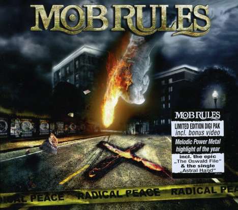 Mob Rules: Radical Peace (Limited Edition), CD