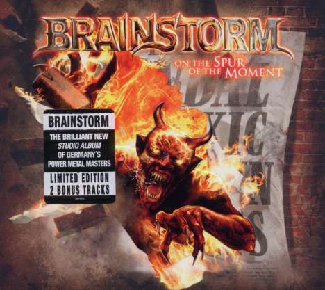 Brainstorm (Metal): On The Spur Of The Moment (Limited-Edition), CD